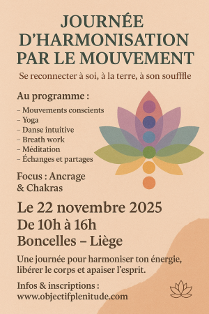 JOURNÉE D’HARMONISATION PAR LE MOUVEMENT